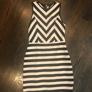 LOFT Striped Dress Size 2